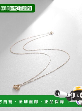 日潮跑腿COCOSHNIK 小金结简约爱心气质百搭造型感项链星座礼物
