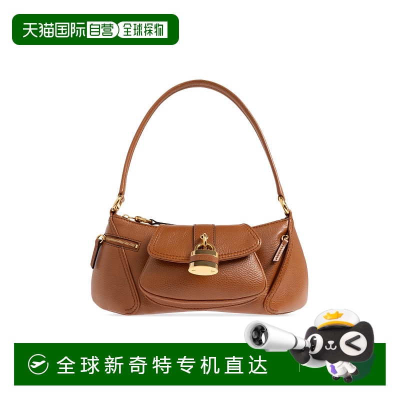 1h可退 香港直邮CHLOÉ 女士单肩包 CHC24AS710N8426M SS2025 棕色