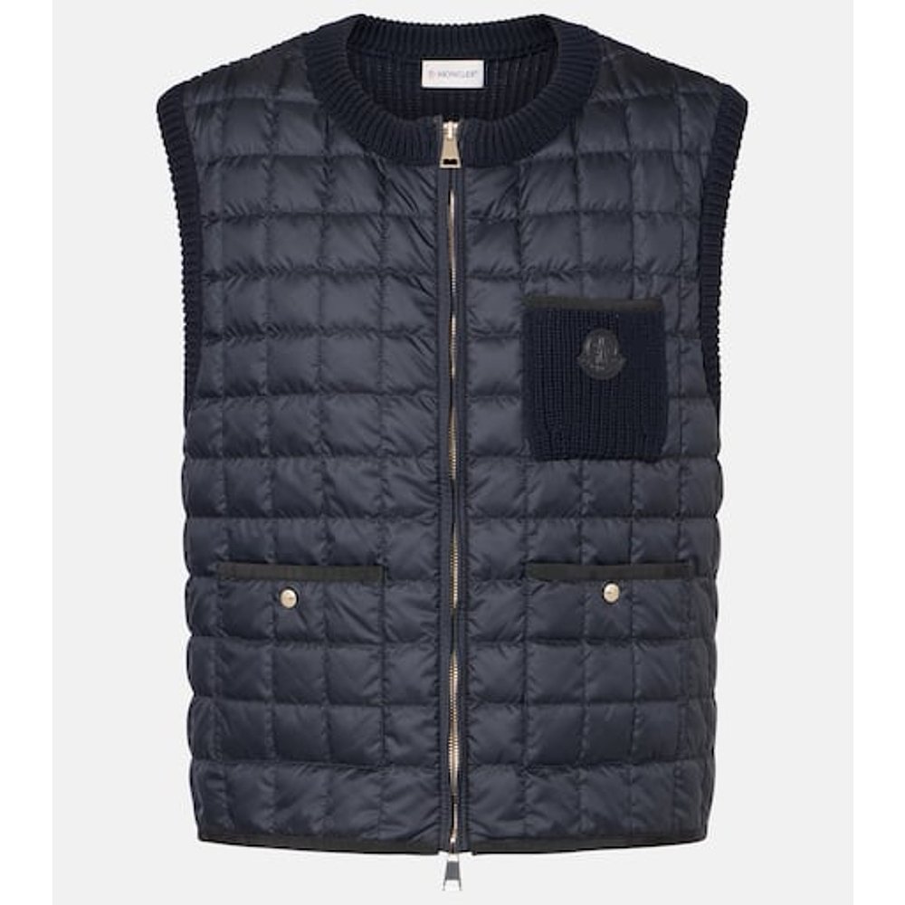 潮奢 Moncler 盟可睐 女士 down sweater 棉混纺背心