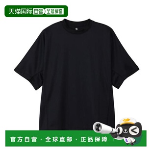 日本直邮CHAMPION 半袖Recovery T恤 [C3-CS390 09] 黑色