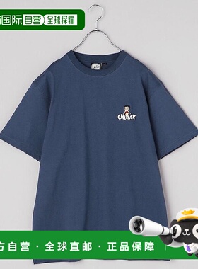 1h可退 日本直邮CHILLAX × BETTY BOOP 男士刺绣宽松短袖T恤 122