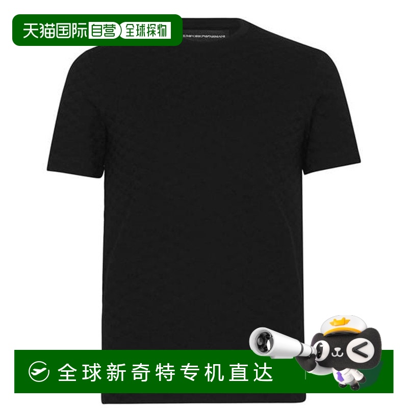 香港直郵潮奢 Emporio Armani 安普里奧 阿瑪尼 男士 全鷹狀標(biāo)飾T