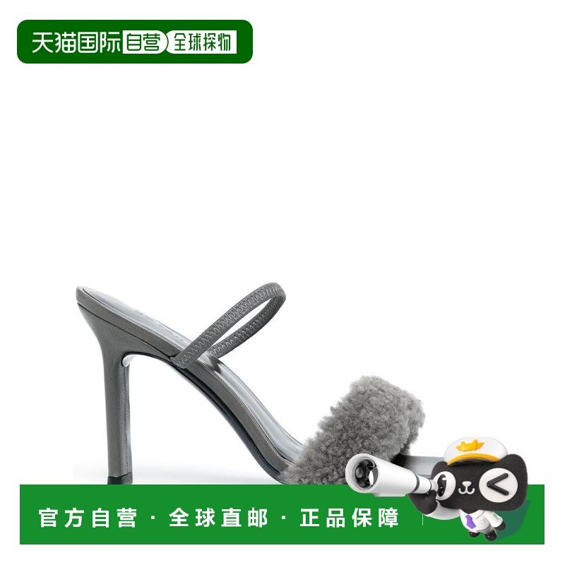 1h可退 香港直邮BY FAR 女士 高跟凉鞋 22PFADCEMSHECEM grey灰色,女鞋,时装凉鞋,淘宝优惠券,粉丝福利购,淘宝优惠卷