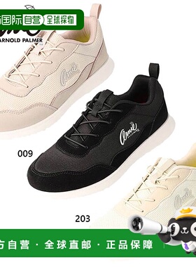 日本直邮rnold Palmer 女式运动鞋松紧带一脚蹬透气网眼轻质气垫