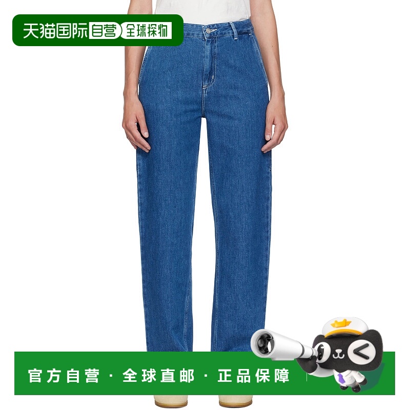 1h可退 香港直邮CARHARTT WIP 女士 蓝色 Pierce Straight 牛仔裤