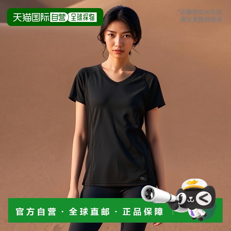 韩国直邮OUTDOOR RESEARCH 女装T恤女士ORM_UT7UP34A_BLK_
