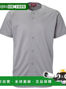 日本直邮Rawlings Dummy Open 棒球衫 ATS15S02-KSIL 短袖