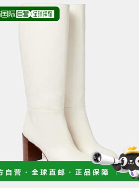 1h可退 香港直邮Gabriela Hearst 女士 Bocca 皮质及膝靴子女靴