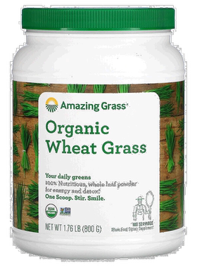 香港直发Amazing Grass小麦草营养粉提高免疫不含糖清体减脂800g