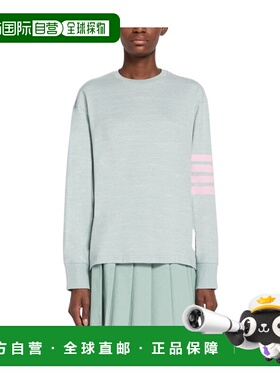 香港直邮Thom Browne 条纹细节长袖T恤 FJS066A06221