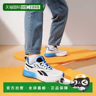 日本直邮Reebok Verse 舒适贴合透气跑步鞋 男款 白蓝 运动鞋