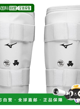 【日本直邮】Mizuno美津浓 空手道护具护胫 23JHA251 01白色 S