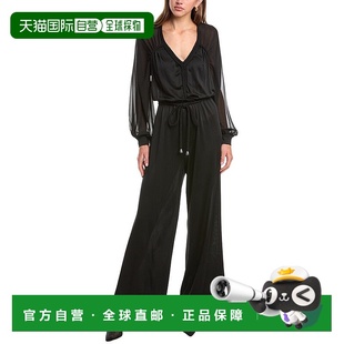 Furstenberg von Ophelia 连体裤 美国奥莱直 自营 黑色 Diane