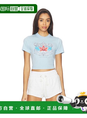 1h可退 香港直邮Casablanca 女士 Blades 短款童趣T恤 WAW25JTS00