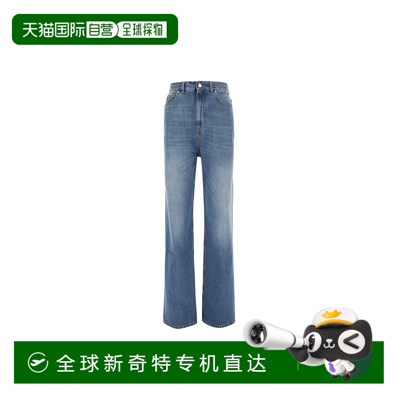 香港直邮VALENTINO 女士牛仔裤 XB0DD13P8EF558 AW2023 蓝色