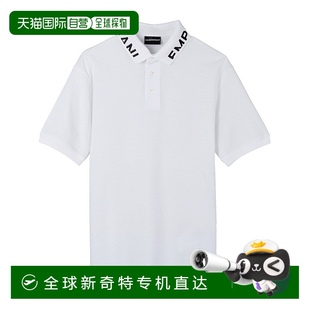 男士 安普里奥 阿玛尼 徽标Polo衫 Emporio 香港直邮潮奢 Armani