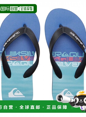 日本直邮Quiksilver 儿童沙滩凉鞋 MOLOKAI CORE YOUTH 24SP