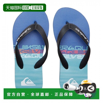 日本直邮Quiksilver 儿童沙滩凉鞋 MOLOKAI CORE YOUTH 24SP