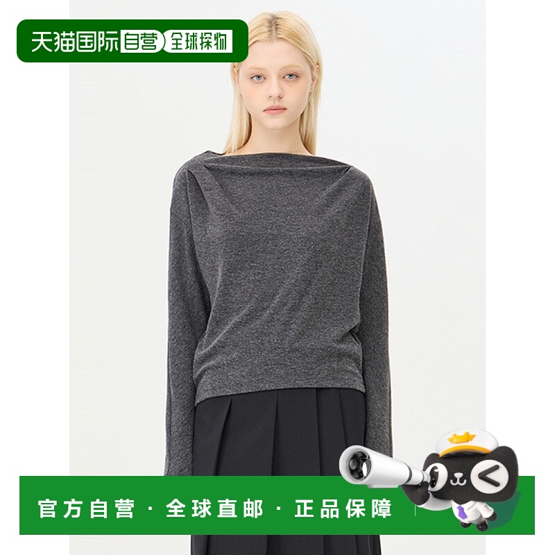 韩国直邮SISLEY 女士女装T恤 SATS33461DG高档舒适 时尚简约百搭