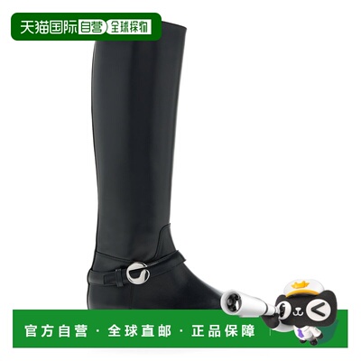 1h可退 香港直邮Coperni 女士 Cavalier 带子皮质及膝靴子长筒靴