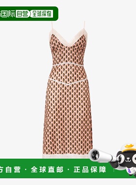 1h可退 欧洲直邮FENDI 芬迪 25秋冬 FDD440AVJ6F1TRM 女士 连衣裙