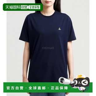 T恤 经典 ORB Logo刺绣 韩国直邮Vivienne 2024春夏新款 Westwood