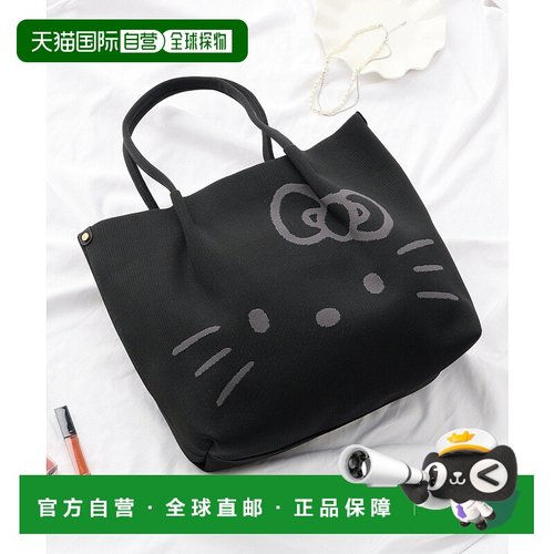 日本直邮ROOTOTE IP Medium Ruffle Hello Kitty A款托特包手提包