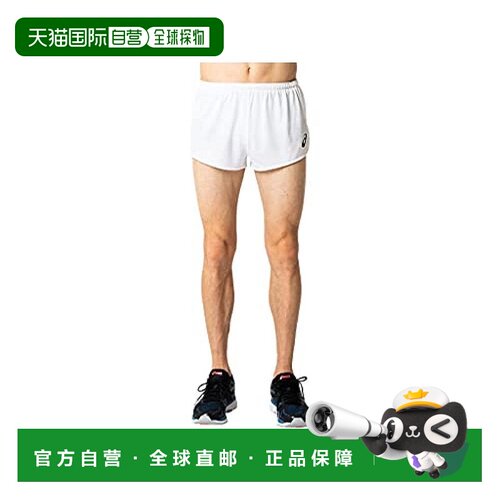 【日本直邮】asics 陆地服 裤 2091A126 白色 S亚瑟士短裤运动裤