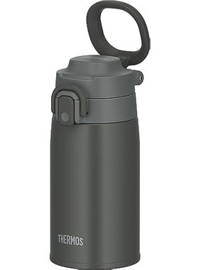 【日本直邮】Thermos膳魔师 真空水壶/拎环400ml深灰JOS-400 DGY