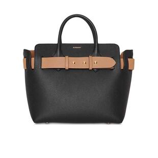 黑色 BURBERRY AW2019 80095641 徽标单肩包 女士斜挎包