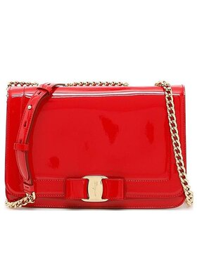 Salvatore Ferragamo Vara蝴蝶结单肩包 21G878