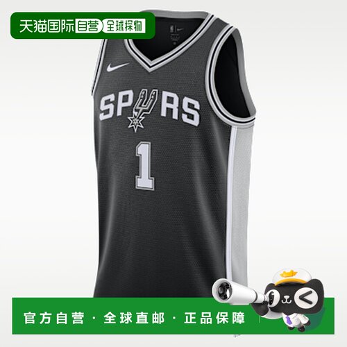 澳大利亚直邮Nike 圣安东尼奥马刺标志版2022/23赛季“维克托 文
