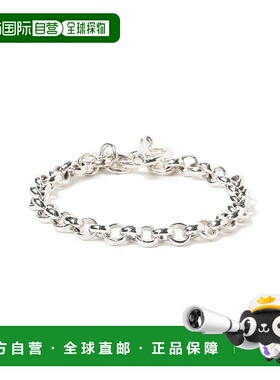 1h可退 日本直邮XOLO JEWELRY 男士925纯银圆环链条手链 简约独特