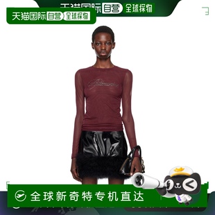 Blumarine Embroidery 蓝色情人 酒红色 Rhine 女士 香港直邮潮奢