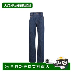 徽标牛仔裤 香港直邮Versace 10108161A08356范思哲
