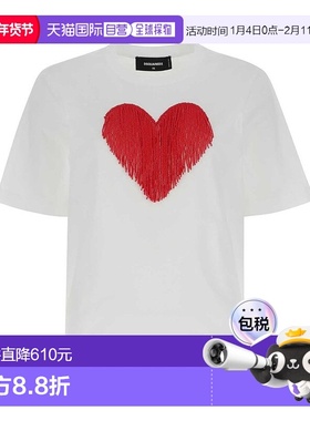 1h可退 香港直邮Dsquared2 二次方 女士 圆领 T 恤 S75GD0335S230