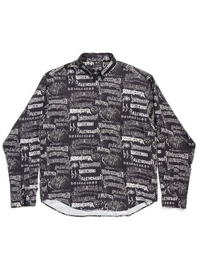 BALENCIAGA 男士衬衫 662983TPLE71000