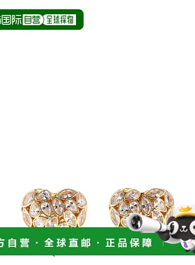 香港直邮Self-Portrait 女士 'Embellished Heart' 耳环 RS26617E