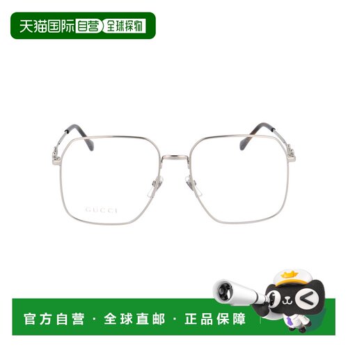 香港直邮GUCCI 女士镜架 GG0952O003 AW2026 花色 大镜框方框平光