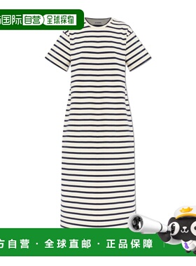 1h可退 香港直邮26SS 短袖条纹连衣裙 Women
