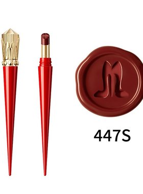 Christian Louboutin路铂廷细高跟萝卜丁口红2g 新款#447S