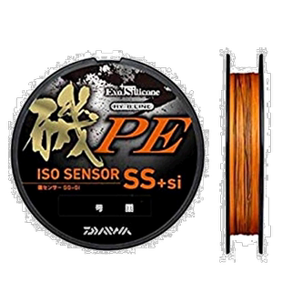 【日本直邮】Daiwa达亿瓦橙色PE线SS+Si 0.8 150米等值传感器尼龙
