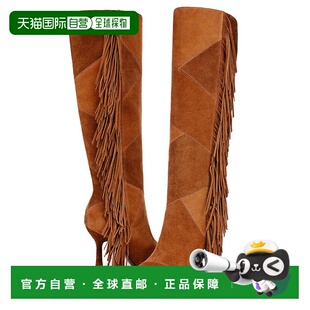 1h可退 【美国直邮】sam edelman 女士 靴子真皮及膝靴拉链休闲舒