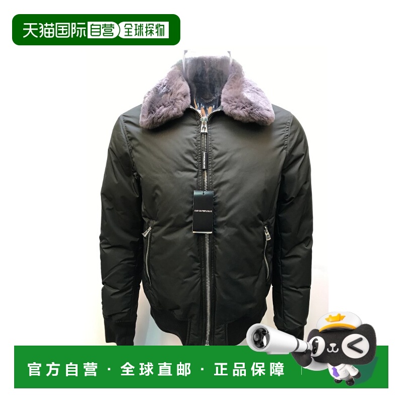 香港直邮Emporio Armani 徽标细节羽绒服 BNB08GC 高端流行休闲