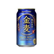 日本 三得利 SUNTORY 新啤酒金麦拉格 蓝 5度 350ml 大阪产