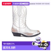 香港直邮GOLDEN GWF00136F005495女靴 刺绣短筒靴 GOOSE 女士