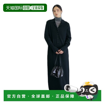 1h可退 日本直邮Adam et Rope' 女士秋冬立领纽扣针织连衣裙 2024