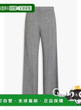 1h可退 香港直邮VINCE 女士 混杂针织阔腿裤 V053684661 grey灰色