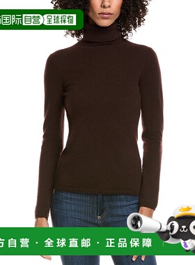 自营InCashmere Turtleneck Cashmere Sweater - brown 美国奥莱