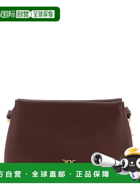 香港直邮PINKO 女士斜挎包 105883A0QOR49Q SS2026 酒红色 Pinko